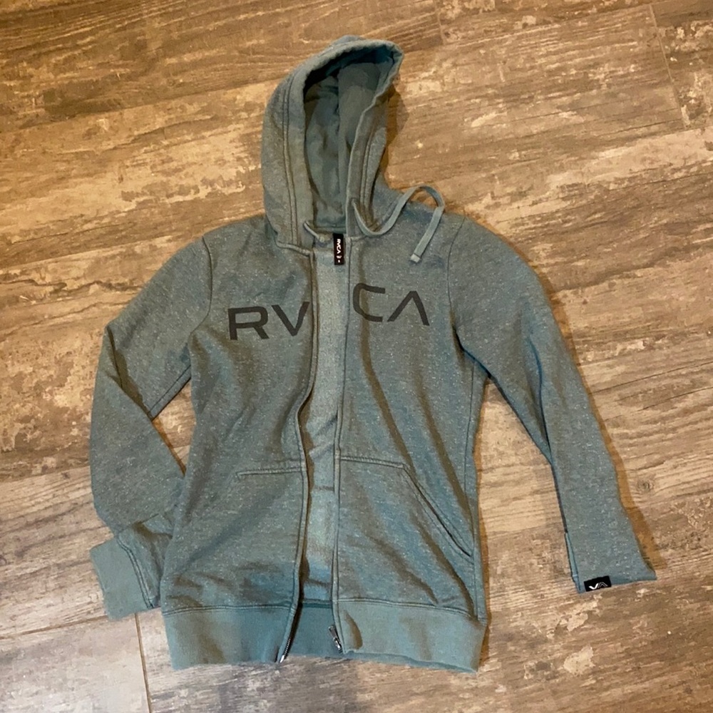 RVCA zip up hoodie